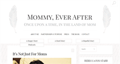 Desktop Screenshot of mommyeverafter.com